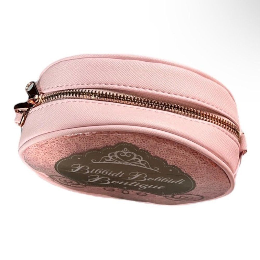 Disney Bibbidi Bobbidi Boutique Cinderella Carriage Pink Crossbody Bag Gold - Picture 5 of 9
